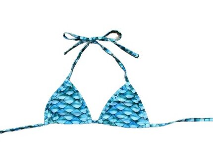 Marine Blue bikini top 